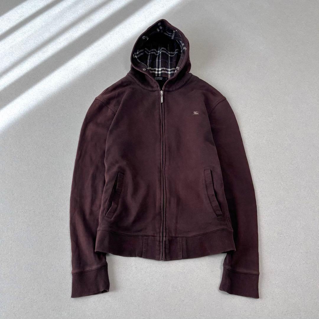 トップス BURBERRY BLACK LABEL fade grunge foodie