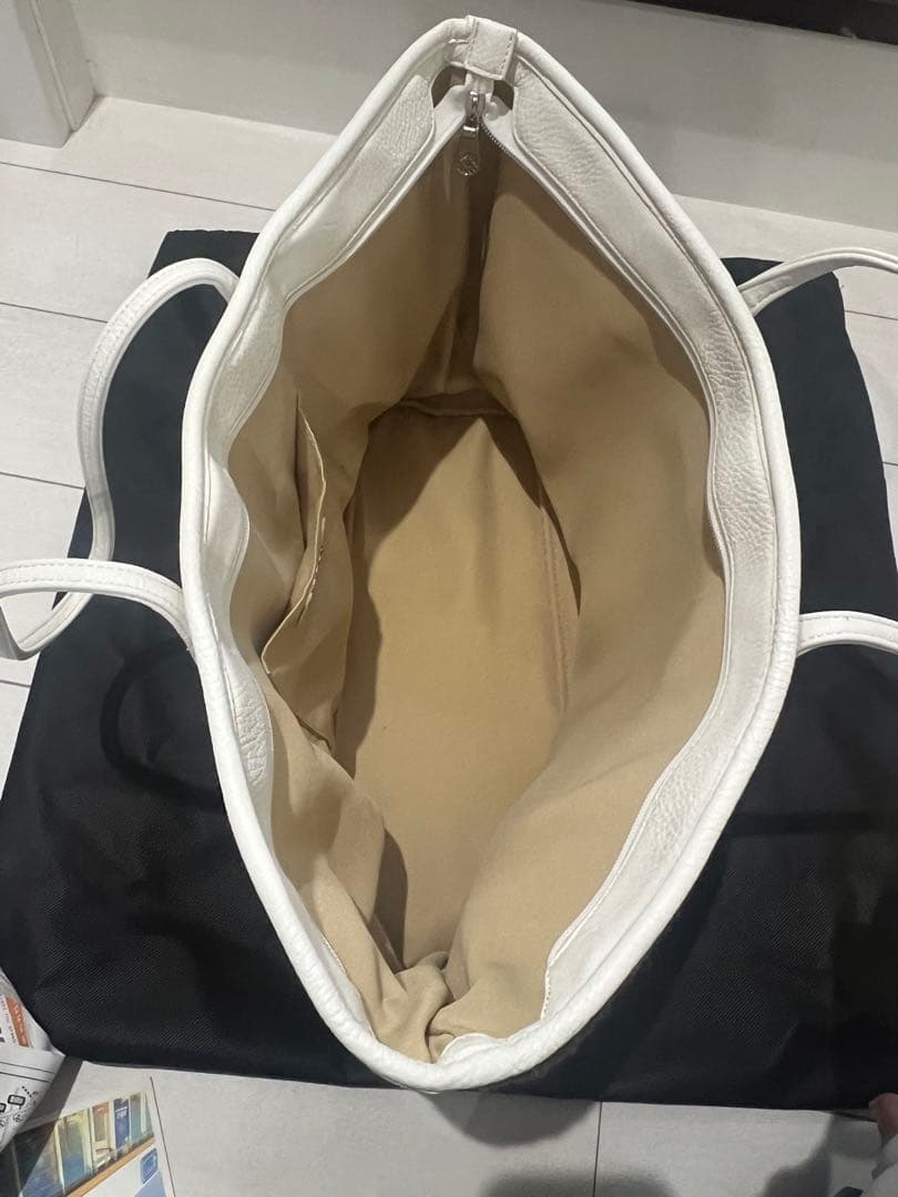 muta 迷彩柄 ホワイト トートバッグ