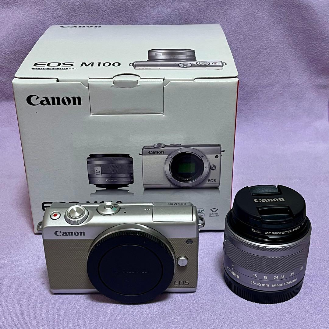 Canon EOS M100 ミラーレス一眼レフカメラ