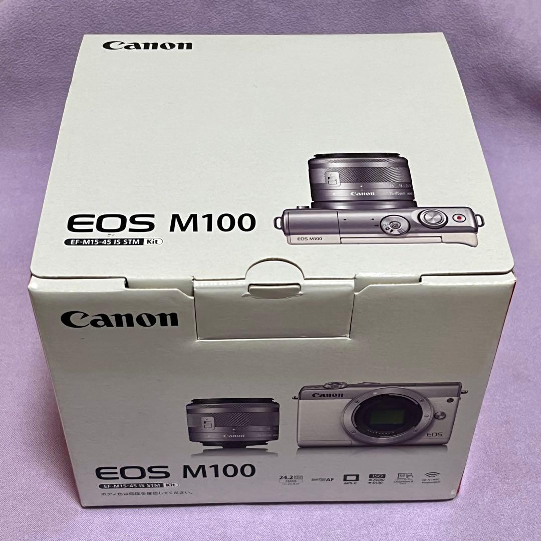 Canon EOS M100 ミラーレス一眼レフカメラ