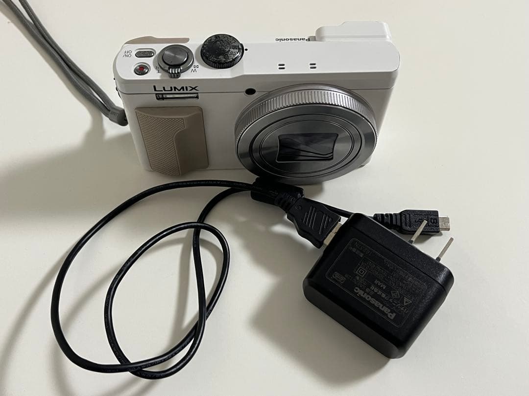 Panasonic LUMIX【DMC-TZ85】ホワイト デジタルカメラ