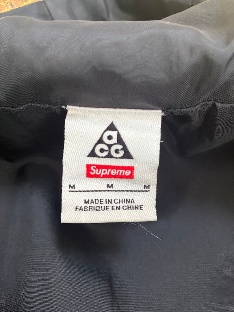 supreme NIKE ACG denim pullover パイソン