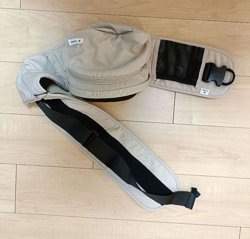 POLBAN ADVANCE ヒップシート アイスグレー