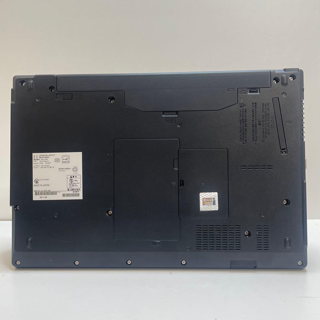 #926 富士通 A576/P i5-6200U 8GB SSD128GB