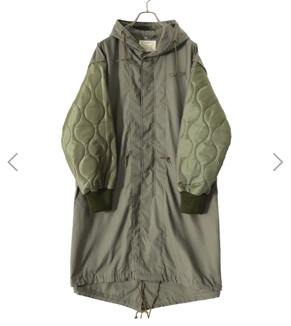 77circa circa make layered m-51 coat 美品