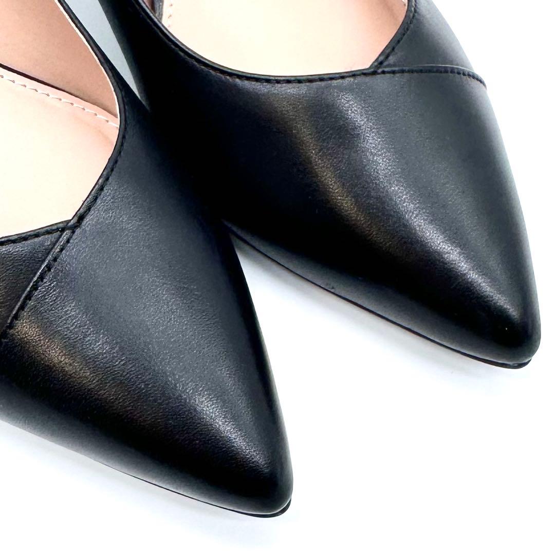 ほぼ未使用✨コールハーン ブレンリー パンプス ヒール 本革 黒 24.5cm位