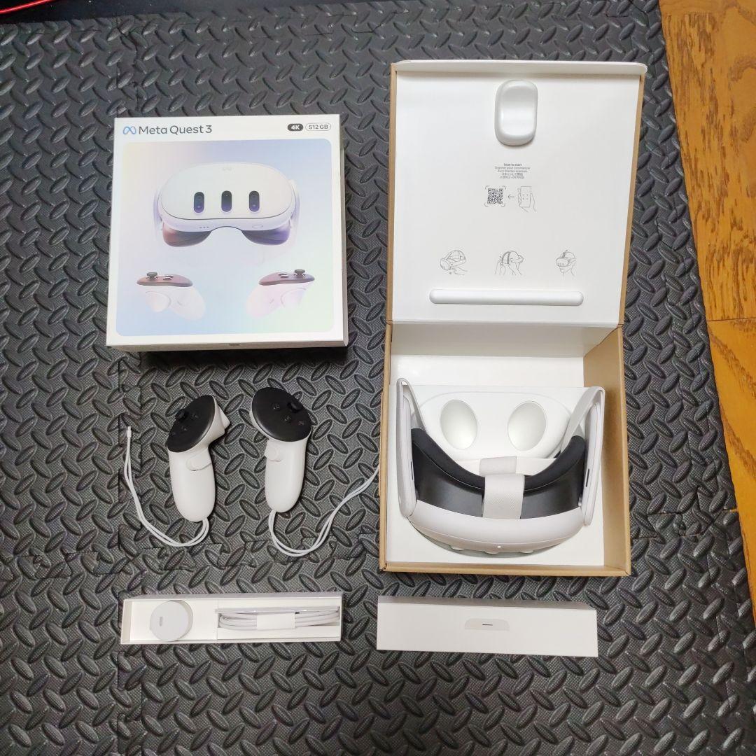  Quest 3 512GB ヘッドセット