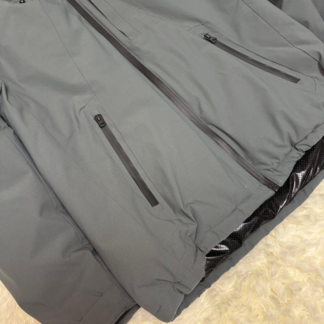 ▼JACKALL/ジャッカル▼中綿ジャケット▼グレー▼アウトドア▼Lサイズ