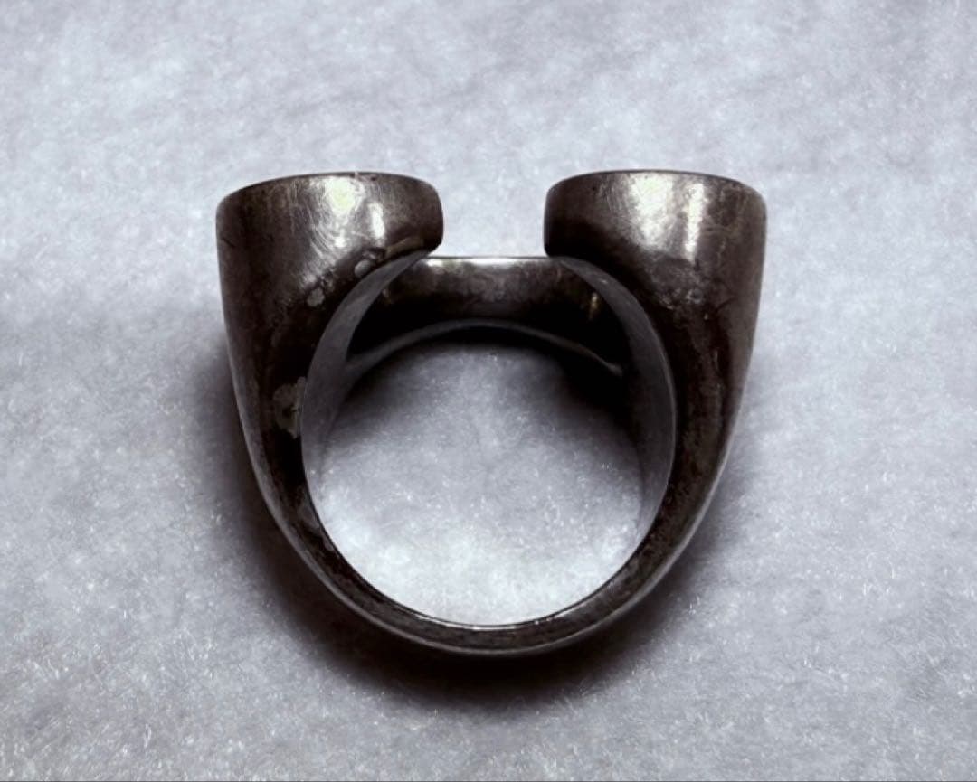 ホースシューリング　シルバー　925　6号　馬蹄　指輪　テンダーロイ