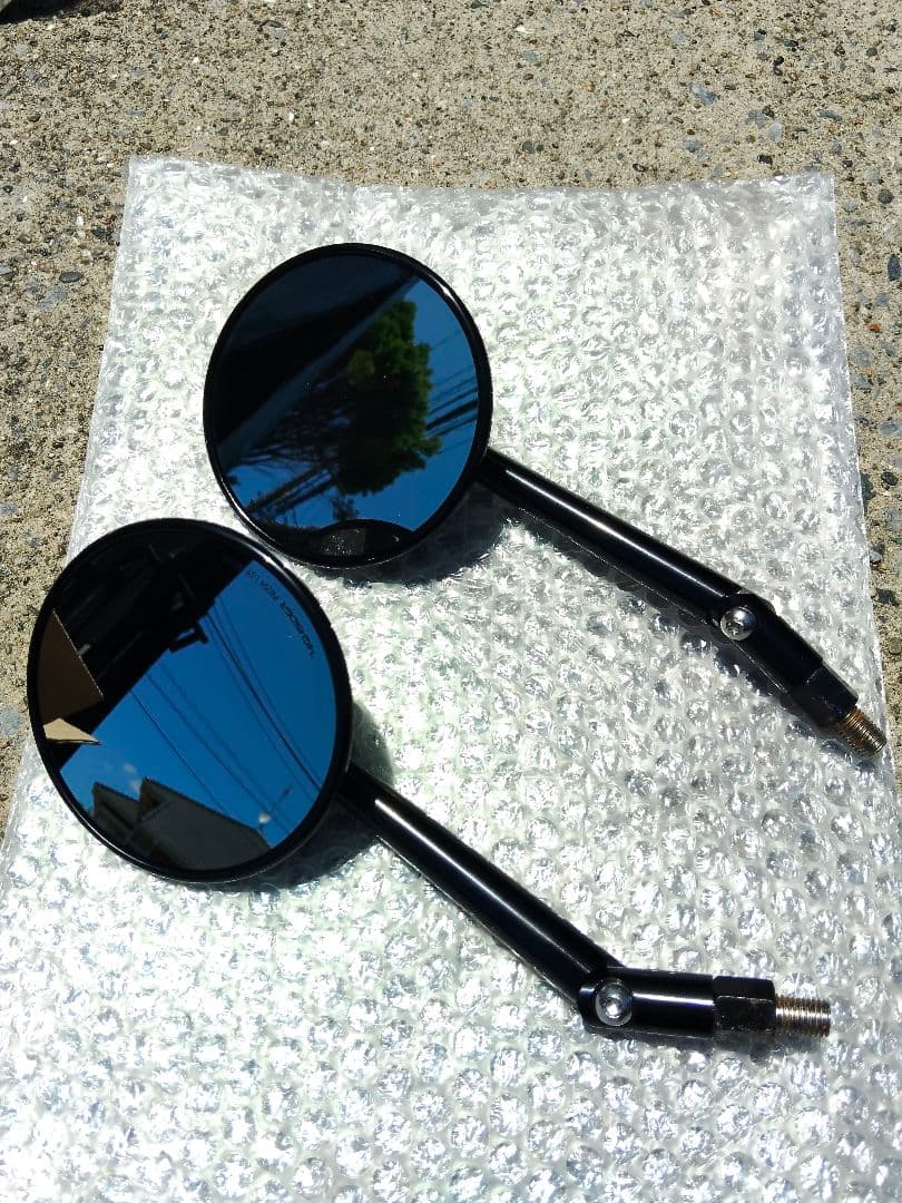 DAYTONA ハイサイダー モンタナ ロッドミラー 2本セット 正、逆ネジ付属