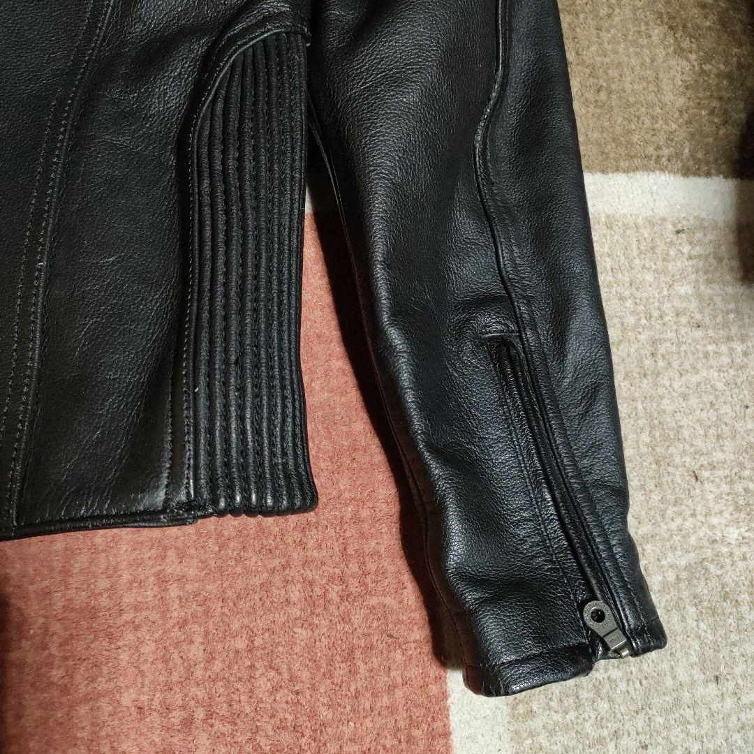 レアカラー美品　Harley-Davidson 本革レザージャケット　刺繍入