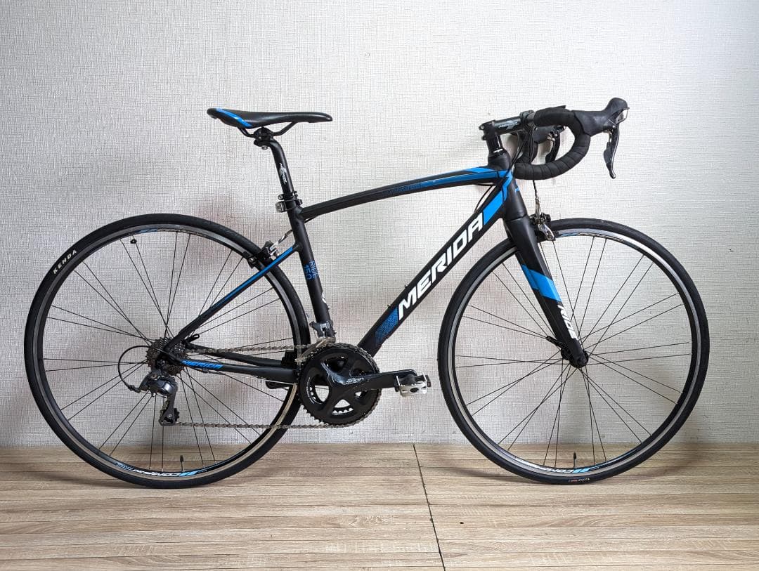 メンテ済 美品ロードバイク MERIDA RIDE150 2×10 神奈川より