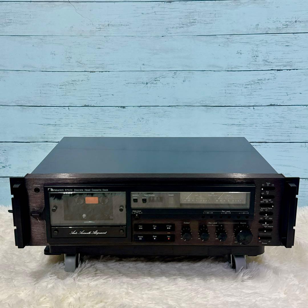 Nakamichi ナカミチ/670zx 高級カセットデッキ メンテナンス済み