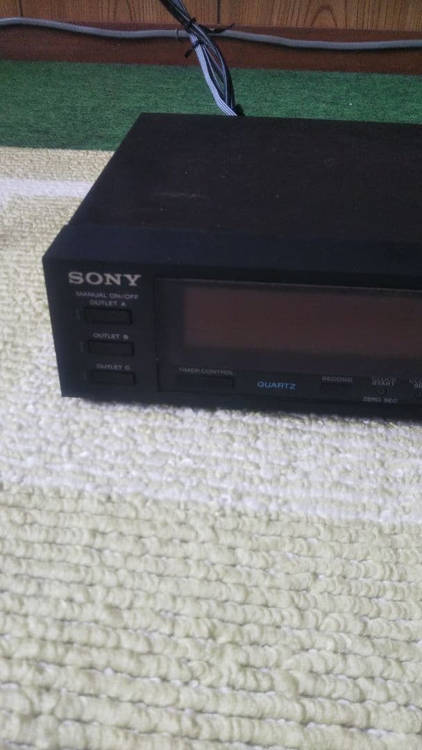 ソニーのオーディオタイマージャンク品