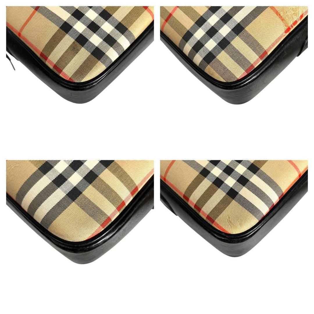 BURBERRY バーバリー　ボストンバッグ　ノバチェック　シャドーホース　41