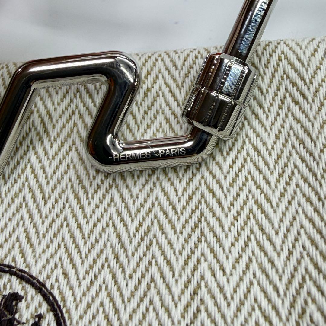 エルメス HERMES Hトゥ・スピード　シルバー　キーリング 新品未使用品