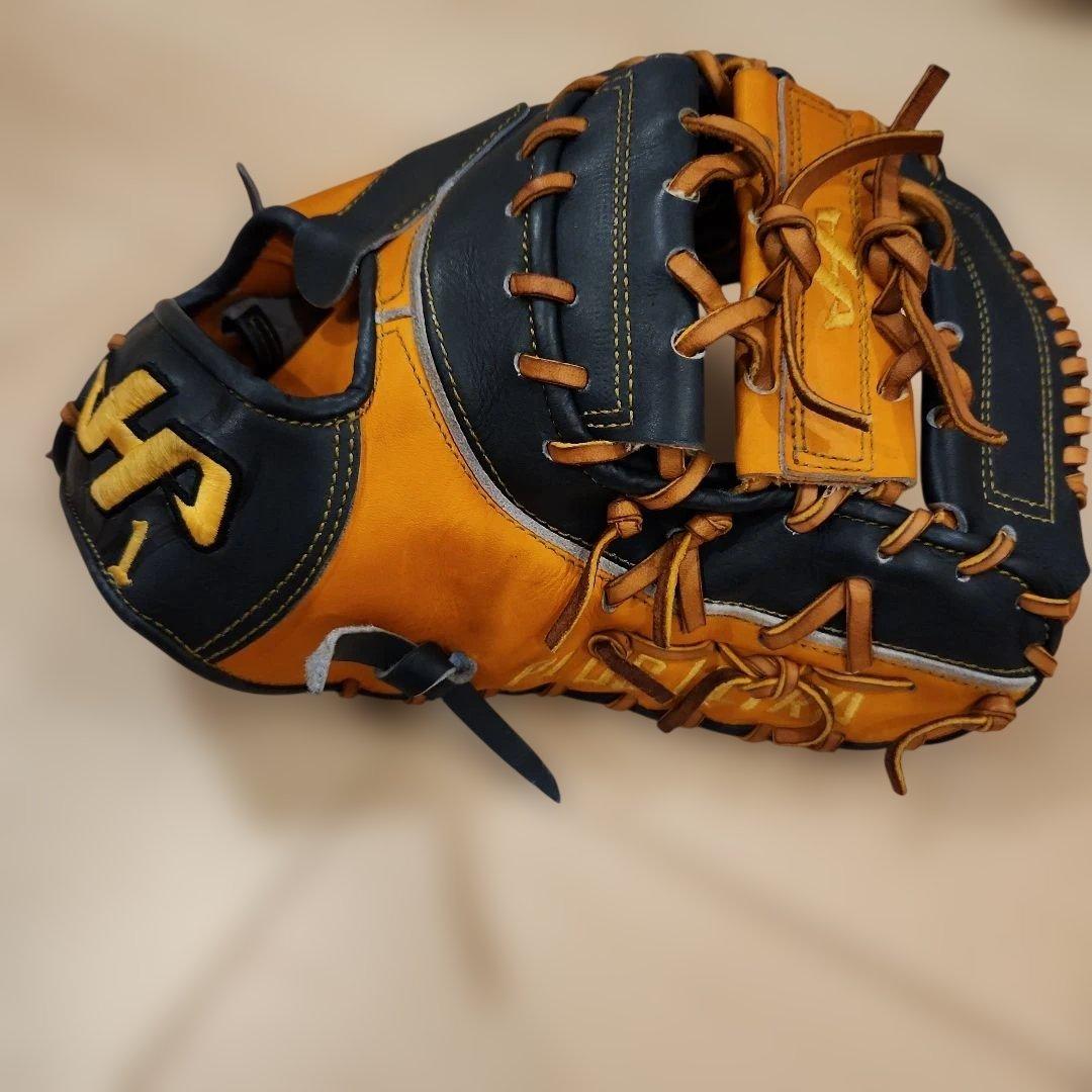 【最終値下げ】ハタケヤマ　ゴールドオーダー　軟式　ファーストミット