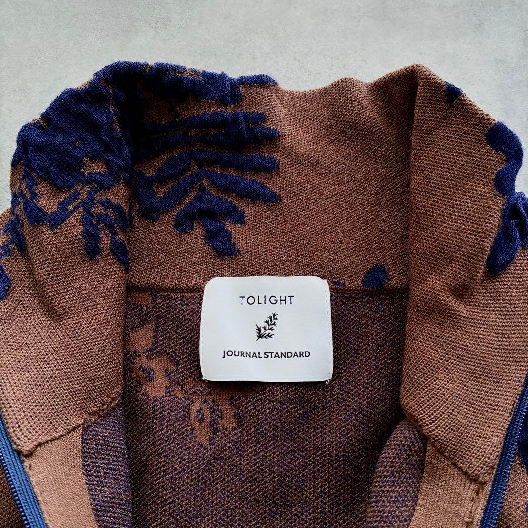 美品 TOLIGHT×ジャーナルスタンダード フラワー ジャガード ジャケット