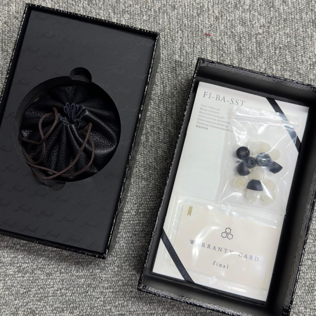 final ファイナル FI-BA-SST インナーイヤー型 イヤホン