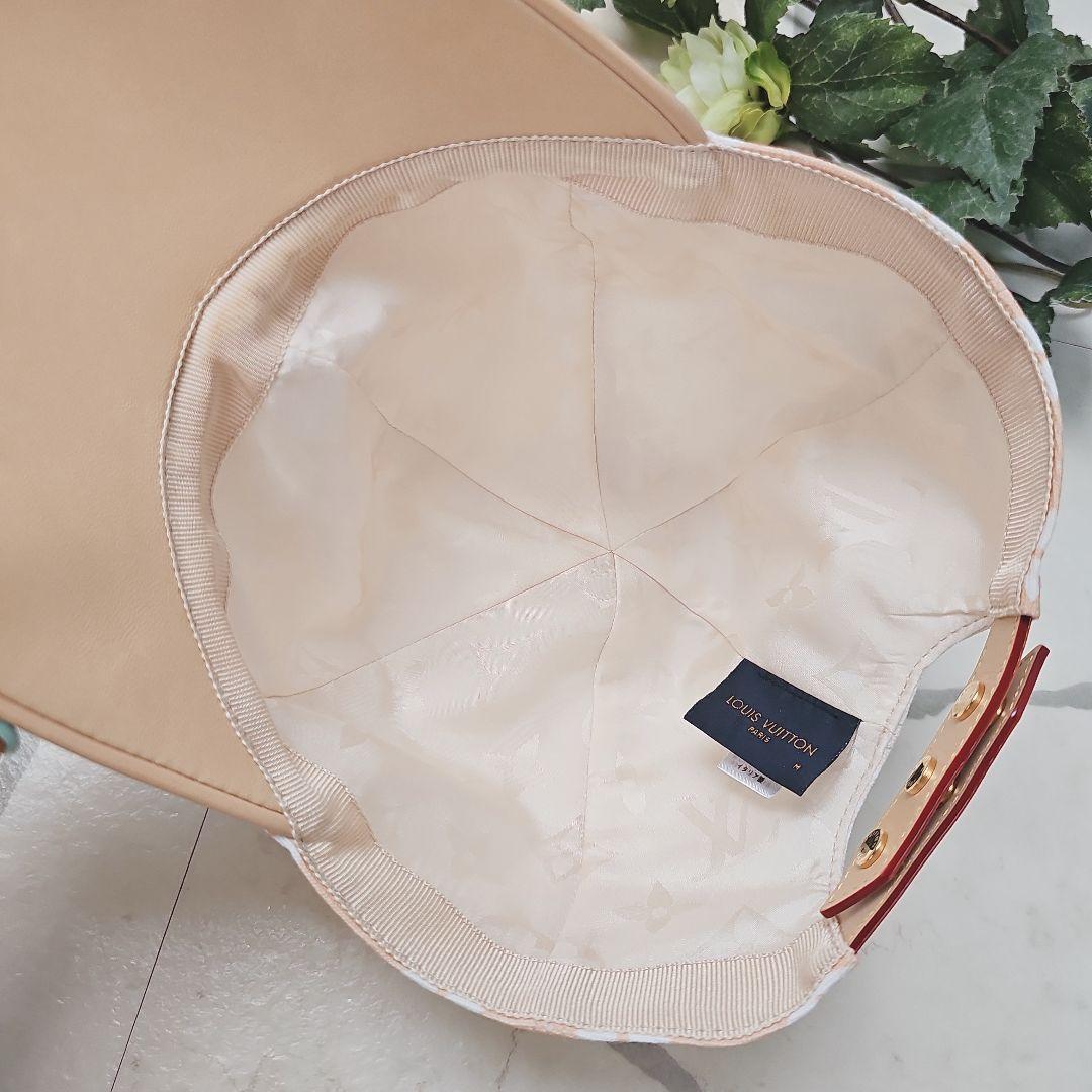 美品✨LOUIS VUITTON モノグラムキャップ　グラデーション　ピンク　M