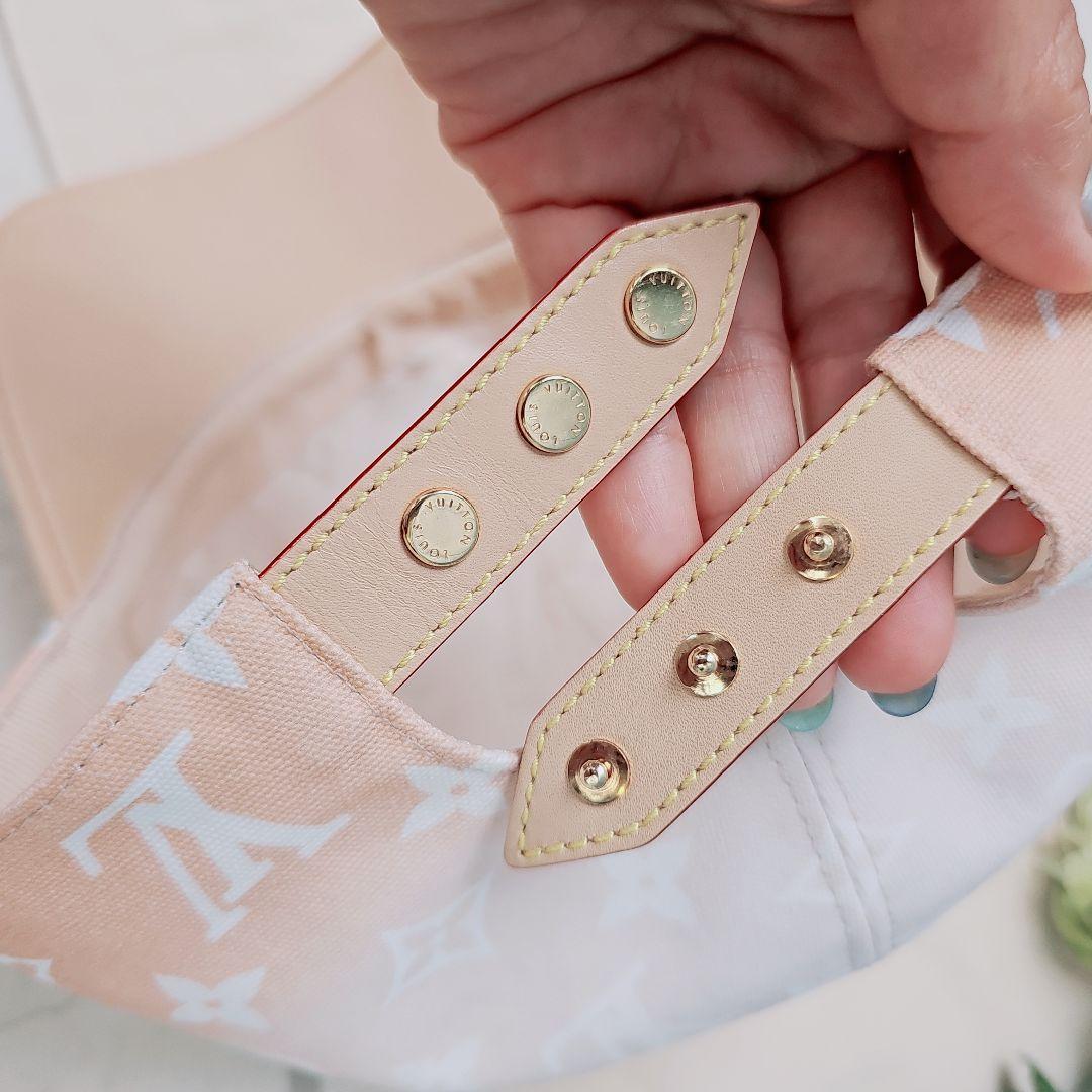 美品✨LOUIS VUITTON モノグラムキャップ　グラデーション　ピンク　M