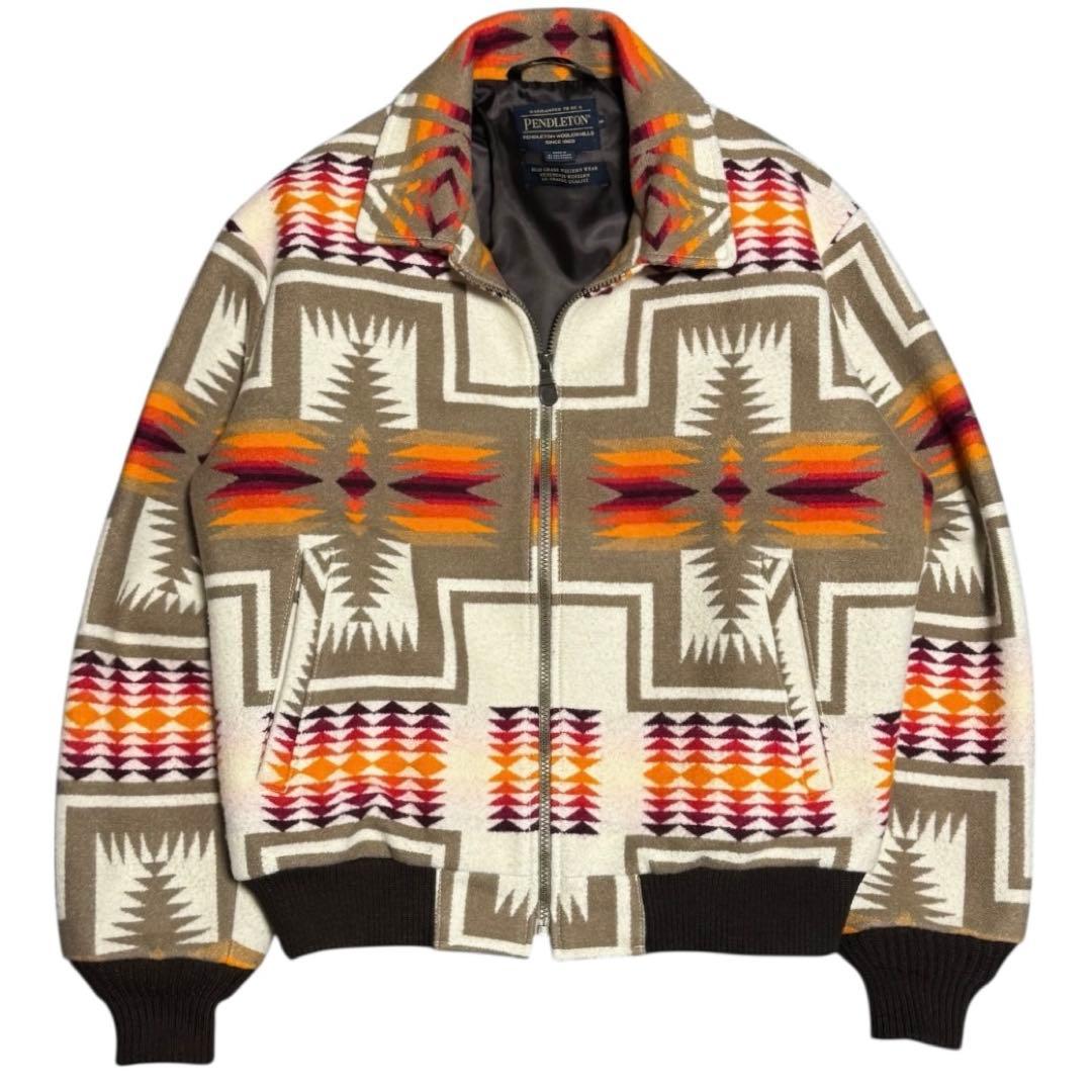 PENDLETON 短丈 ネイティブ ウール ブランケットジャケット Mサイズ
