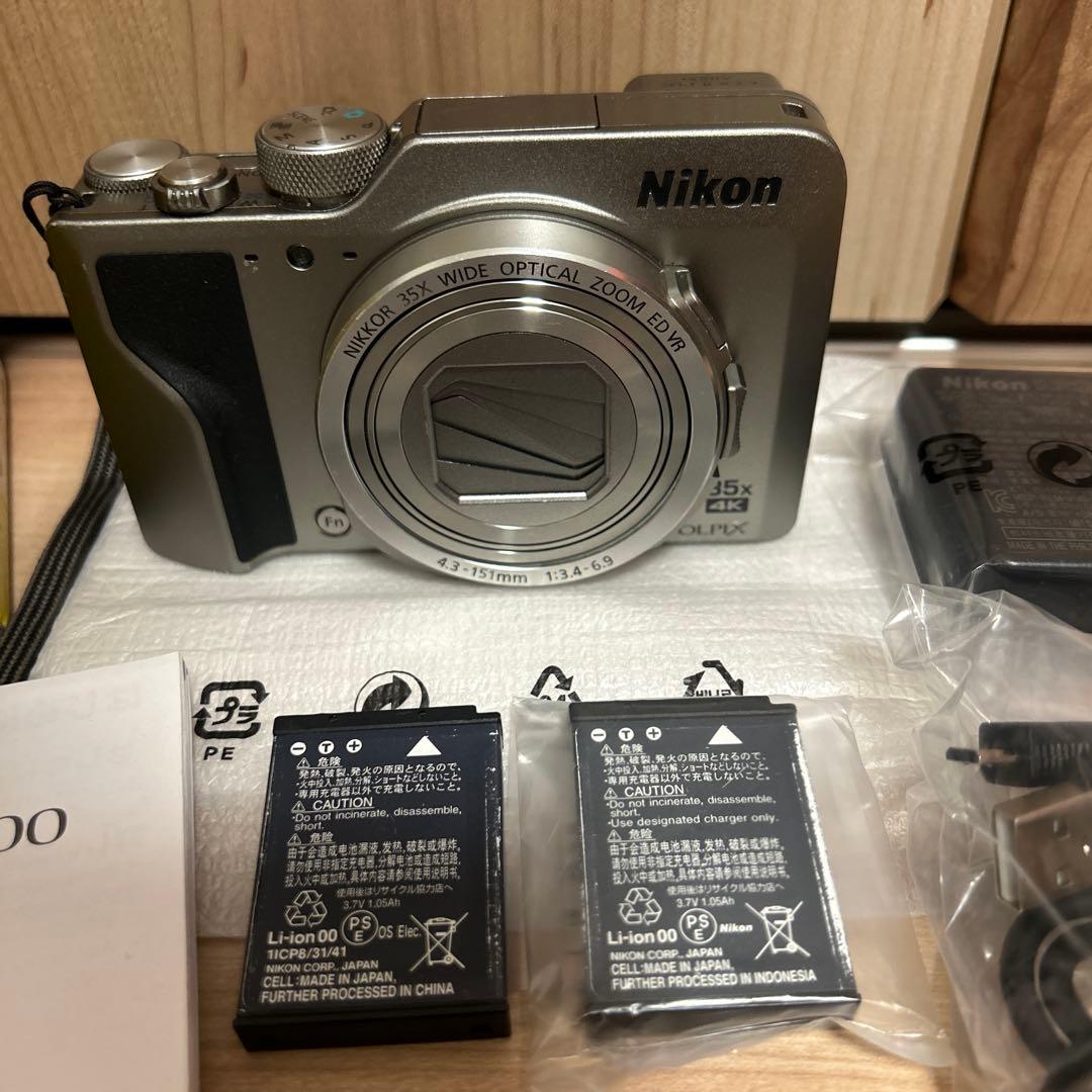 Nikon COOLPIX A1000 シルバーコンデジコンパクトデジタルカメラ