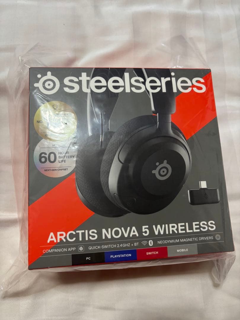 ヘッドホン SteelSeries ARCTIS NOVA 5 WIRELESS