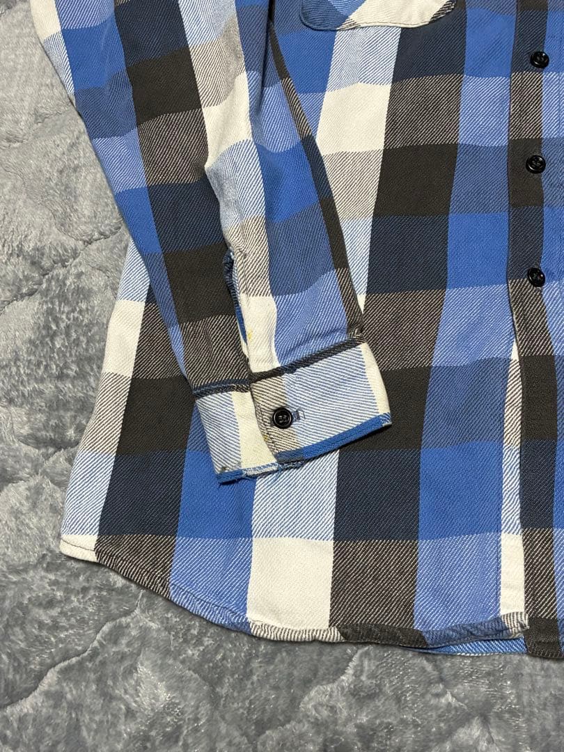 【FIVE BROTHER】80s ブロックチェック　ヘビネル　L