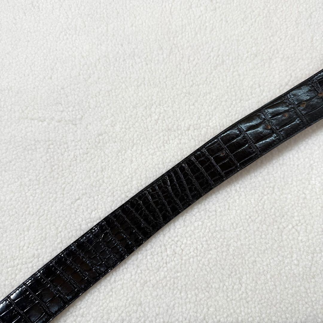 【希少】HERMÈS クロコダイル コンスタンス ベルト　エルメス