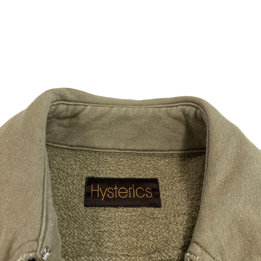 hysterics ミリタリー ロゴ 英字 ジャケット ダブル
