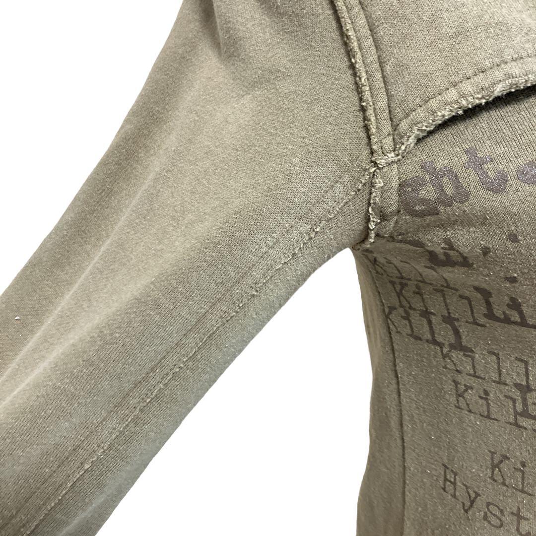 hysterics ミリタリー ロゴ 英字 ジャケット ダブル