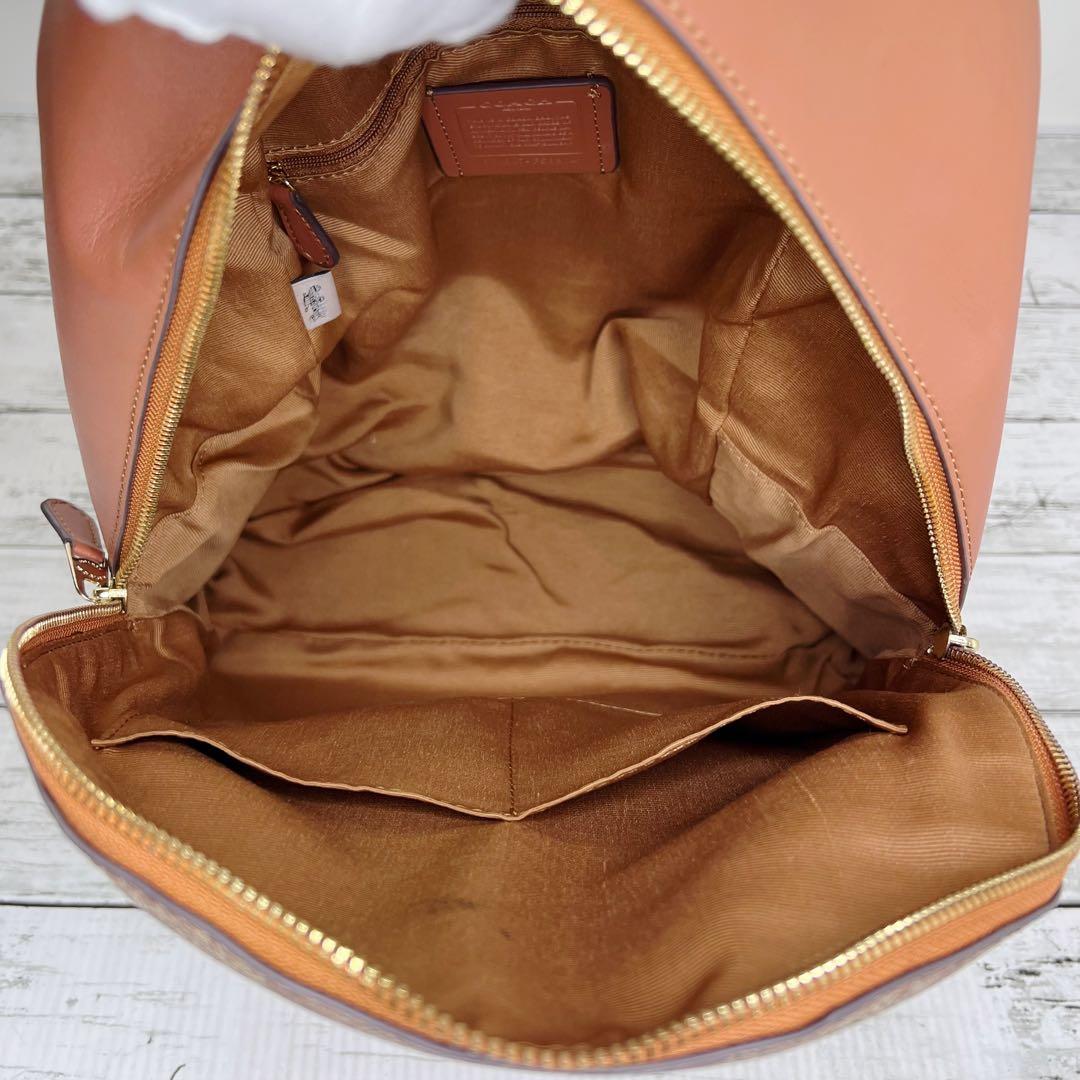 COACH コーチ シグネチャー リュック バッグパック 極美品
