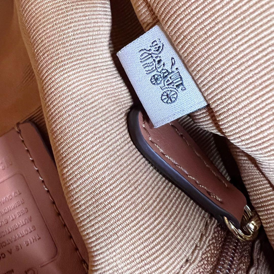 COACH コーチ シグネチャー リュック バッグパック 極美品