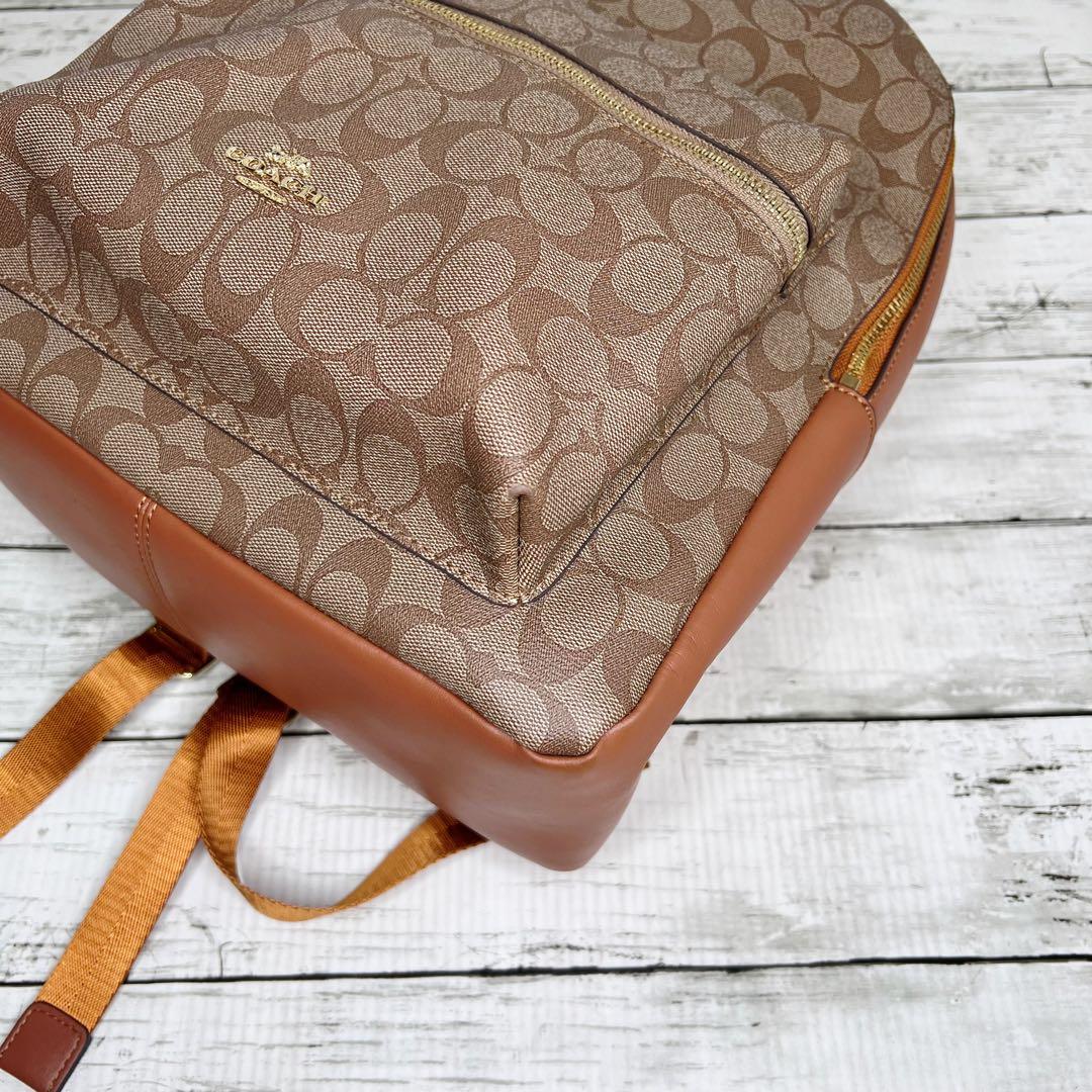 COACH コーチ シグネチャー リュック バッグパック 極美品