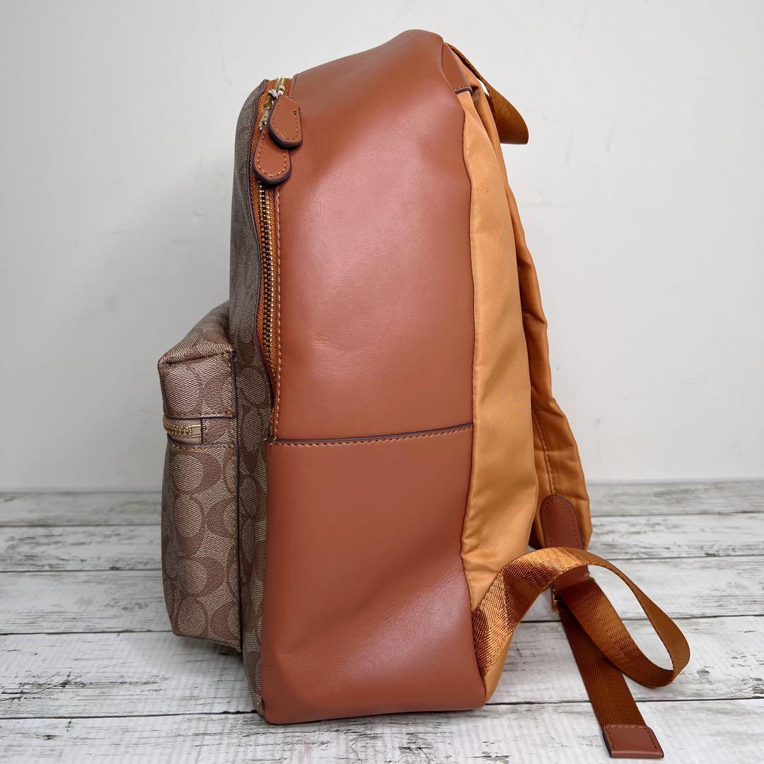 COACH コーチ シグネチャー リュック バッグパック 極美品