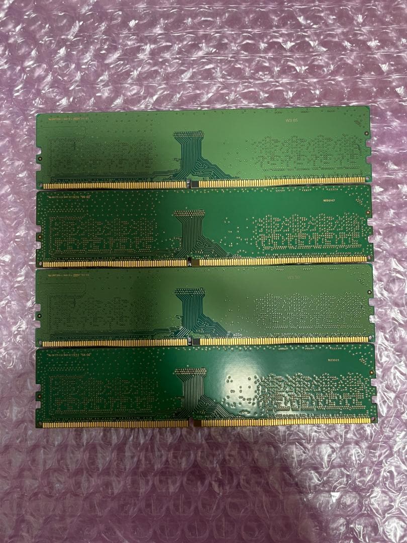 メモリ 8GB×4枚=32GB DDR4-2666 SAMSUNG製 動作保証