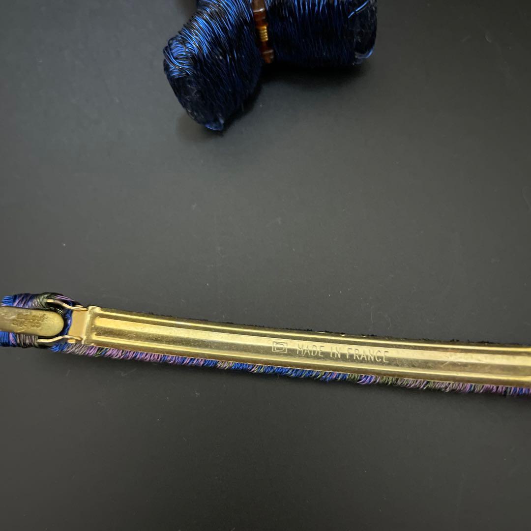 コレットマルーフ　バレッタとクリップ2点