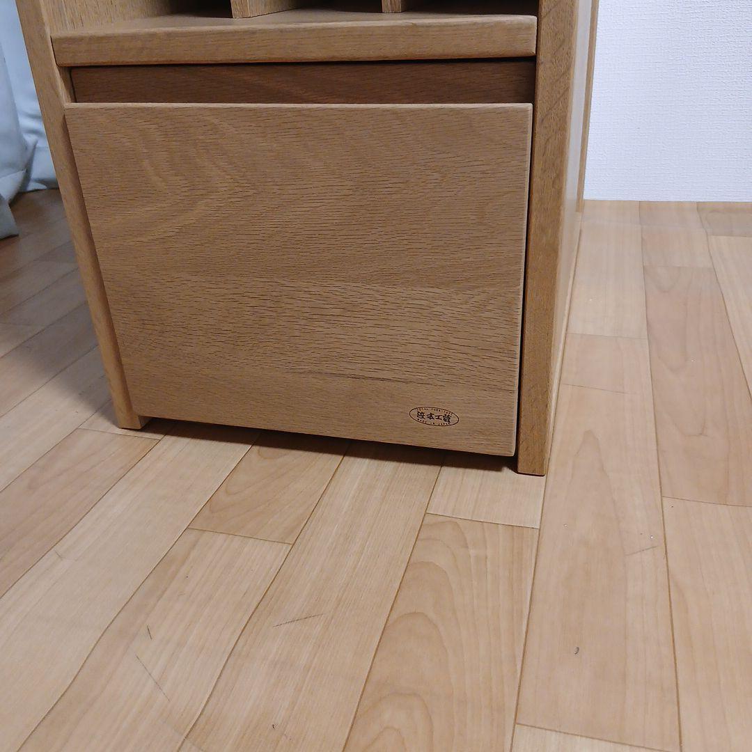 浜本工芸7500マルチラック電話台.本棚.引き出し付き