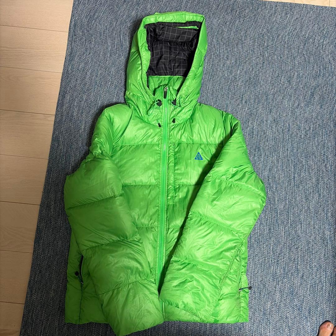 ト*ト様 ACG ダウンジャケット グリーン フード付きy2k