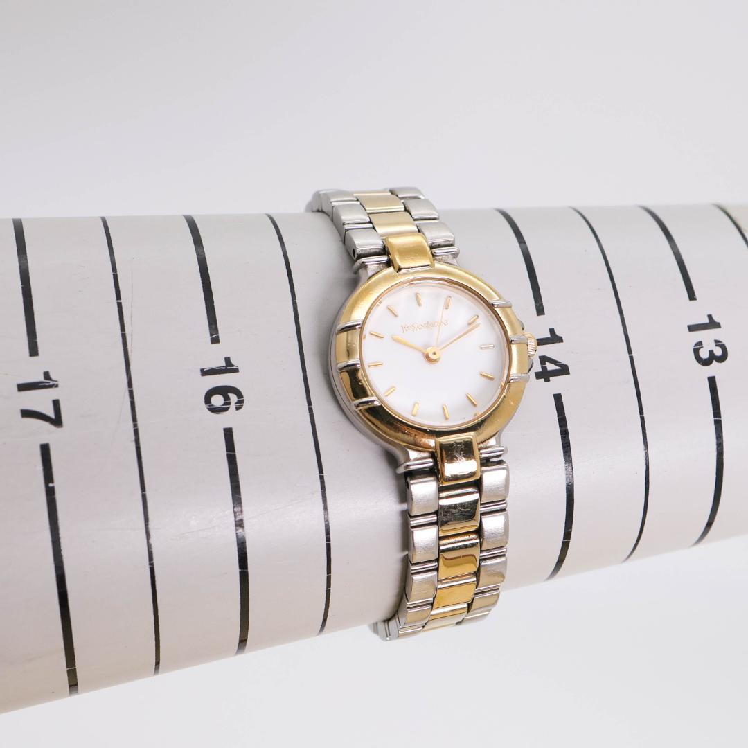 稼働 イヴサンローラン 腕時計 YSLロゴ レディース ブレスレット 2568