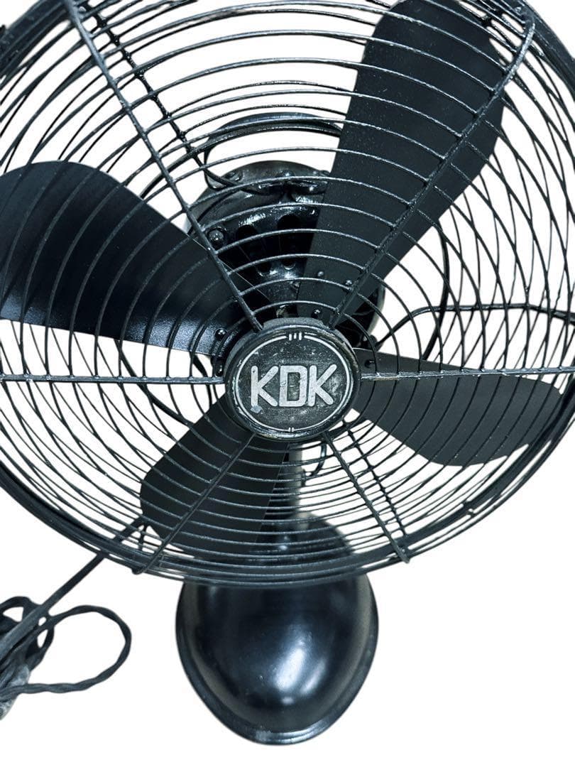 KDK 北川電気製作所　扇風機　昭和レトロ　アンティーク