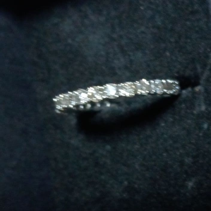 18K /WGリング　フルエタニティ D1.00ct　8.5サイズ