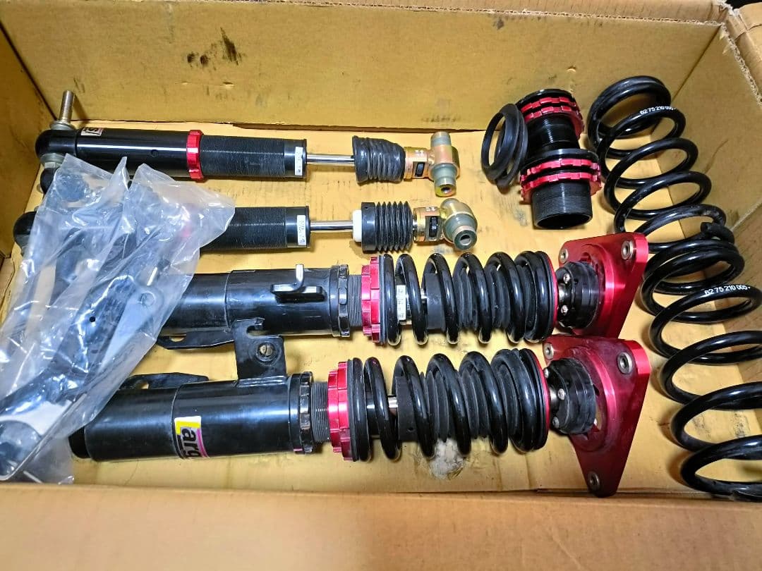 メガーヌ4 BBM5P ラルグス車高調 メガーヌrs 高レートバネ付き