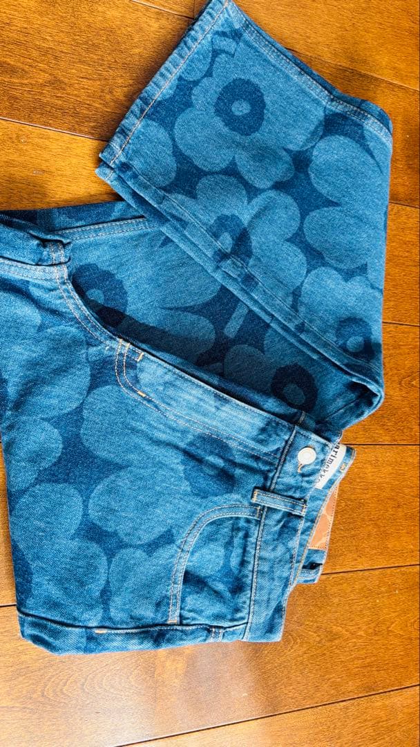 マリメッコ マリデニム ジーンズ　marimekko ジーパン　ウニッコ