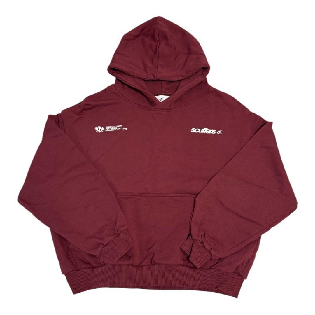 scuffers フードパーカー 短丈