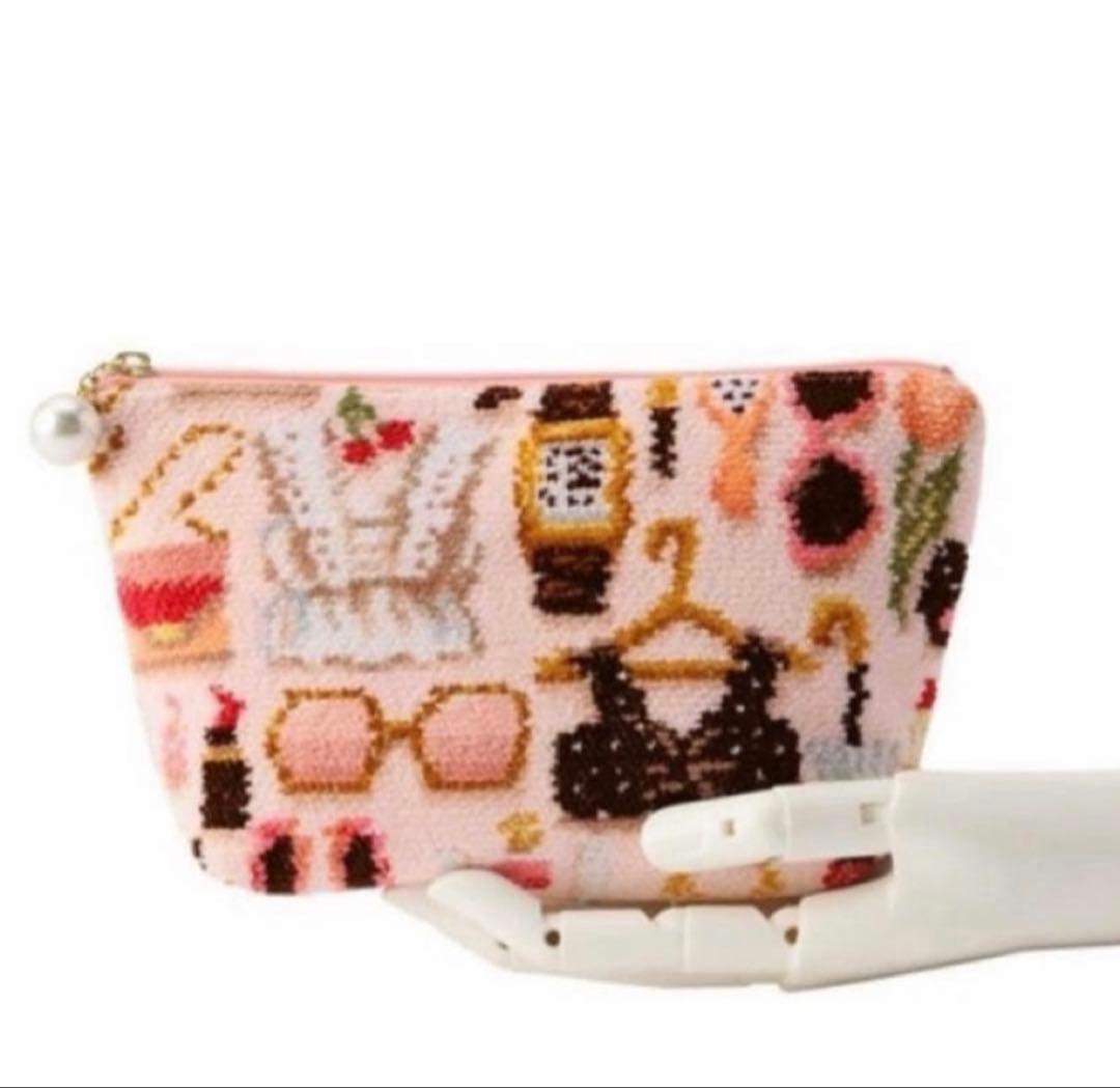 メゾンドニコル　ラブラリー LOVERARY コスメポーチ　フェイラー