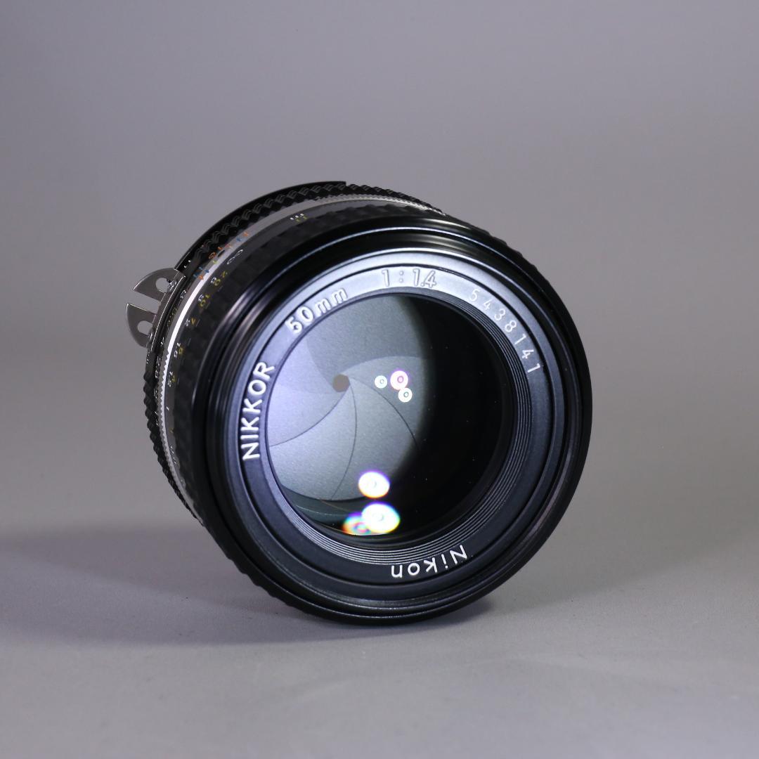 ☆未使用級☆ NIKKOR Ai-S 50mm F1.4 レンズ　＃391