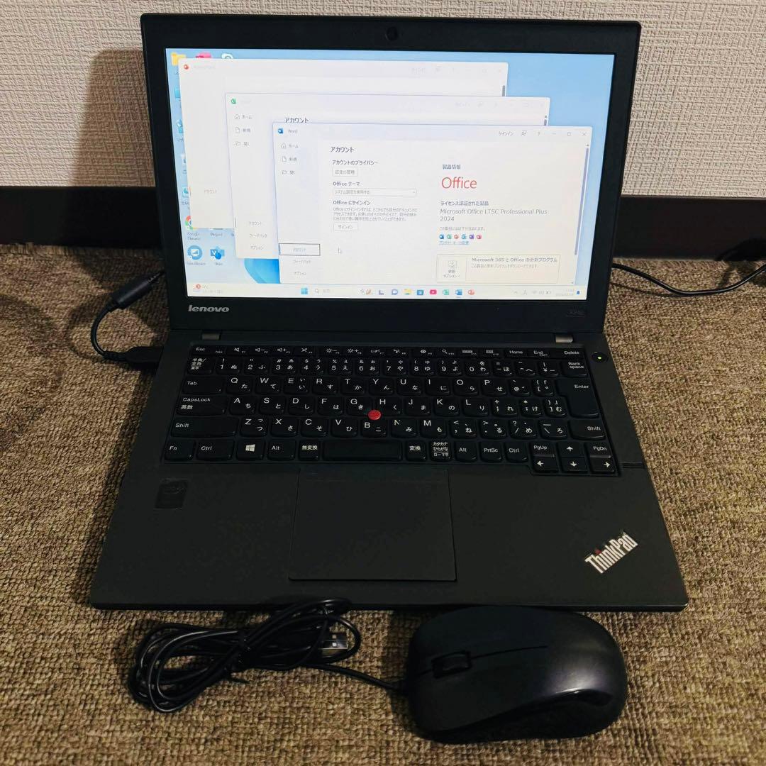 S215 LENOVOノートパソコンi5メモリ8G高速Windows11オフィス