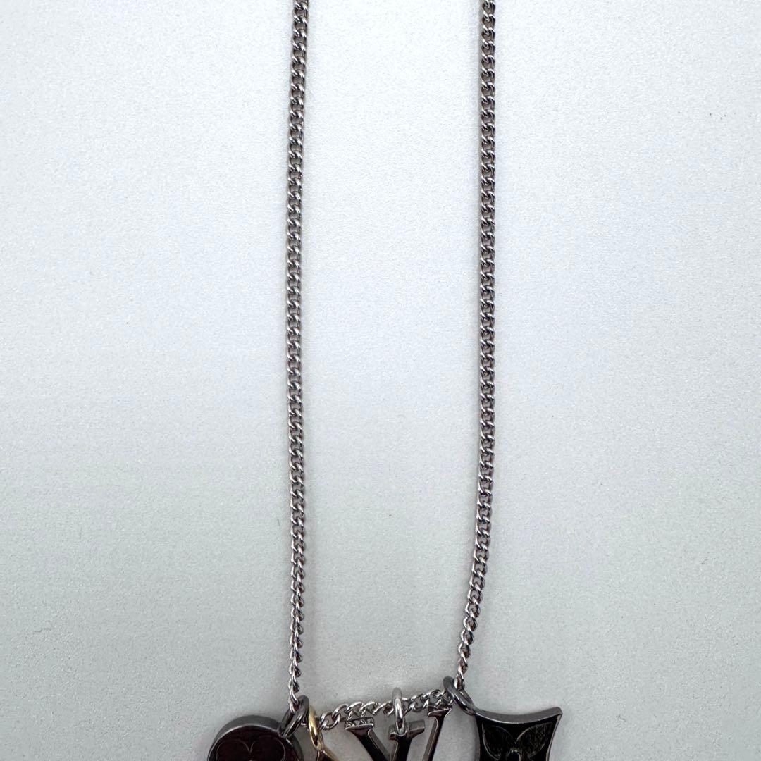 超美品☆ルイヴィトン LV インスティンクト ネックレス M00521 モチーフ